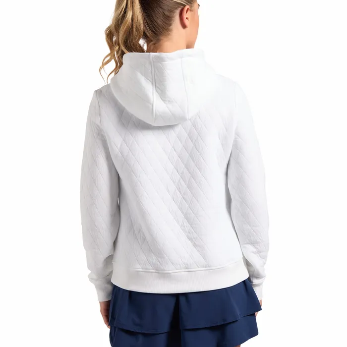 1927 Trophy Quilted Hoodie Women Base MidLayers FootJoy Women