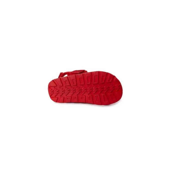 222 Banda Mitel 2 Toddlers Sandals 8211 Red White KidsFootwear Kappa Sandals