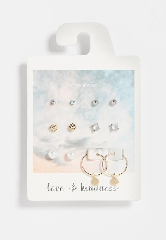 6 Pack Mix Earring Set Women Maurices Jewelry