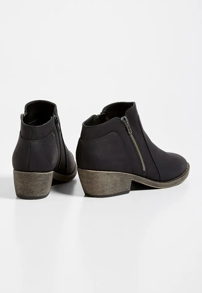 Abigail Side Zipper Ankle Bootie Women Maurices Boots