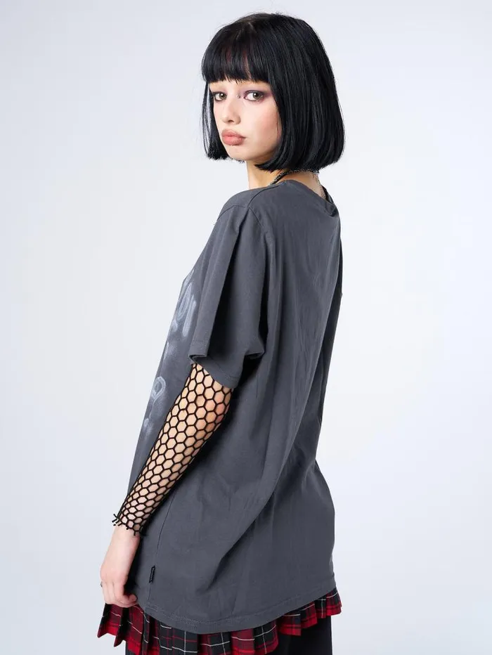 Afraid Of Grey Graphic Tshirt Women Minga London Tops and TShirts