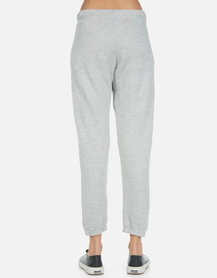 Alana Guitar Bear Heather Grey Women Lauren Moshi Crop Sweatpants