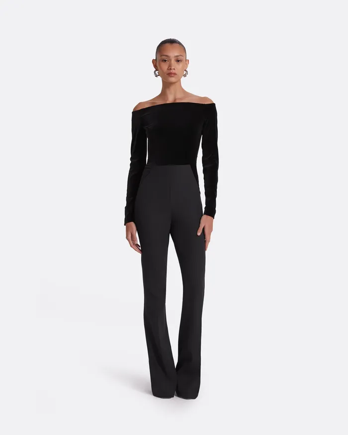 Alessandra Black Jumpsuit Black Women Jumpsuits Safiyaa