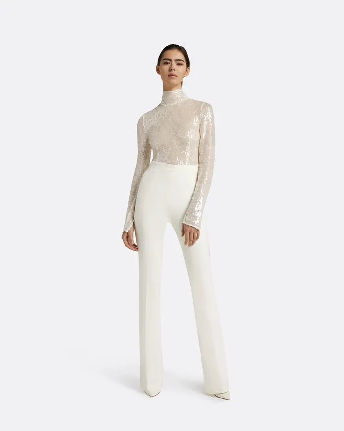 Alexa Ivory Trousers Ivory Women Icons Safiyaa