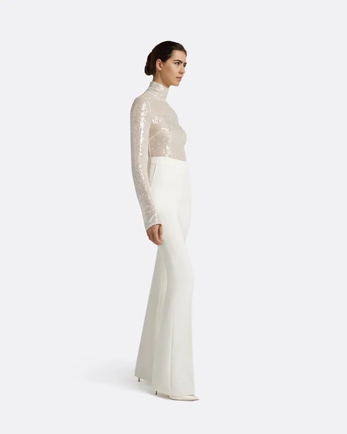 Alexa Ivory Trousers Ivory Women Icons Safiyaa