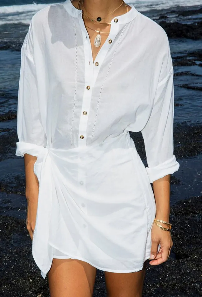Ana Dress White Women Ciao Lucia White Dresses