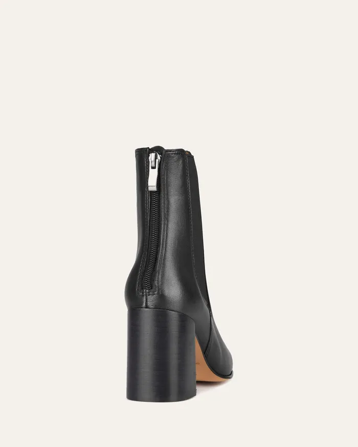 ANKLE BOOTS Diamond mid ankle boots black leather jomercer Women ANKLE BOOTS Diamond mid ankle boots black leather jomercer Women