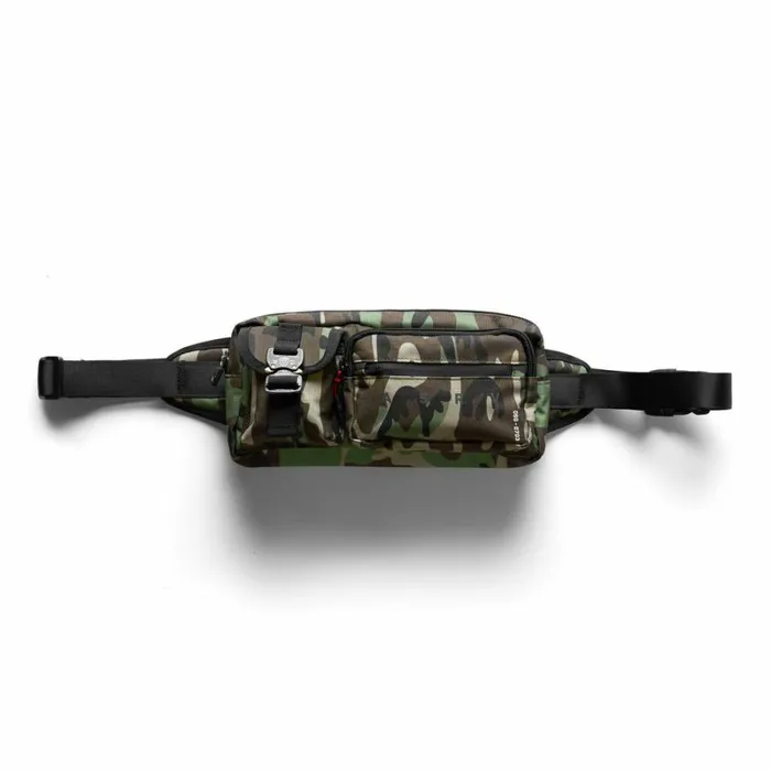 ASRV Bags Men Cordura Tech Crossbody Pack Woodland Camo