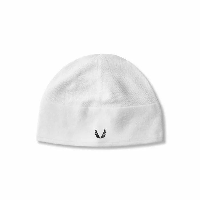 ASRV Hats and Headwear Men Merino Wool Skull Cap White 034wings034
