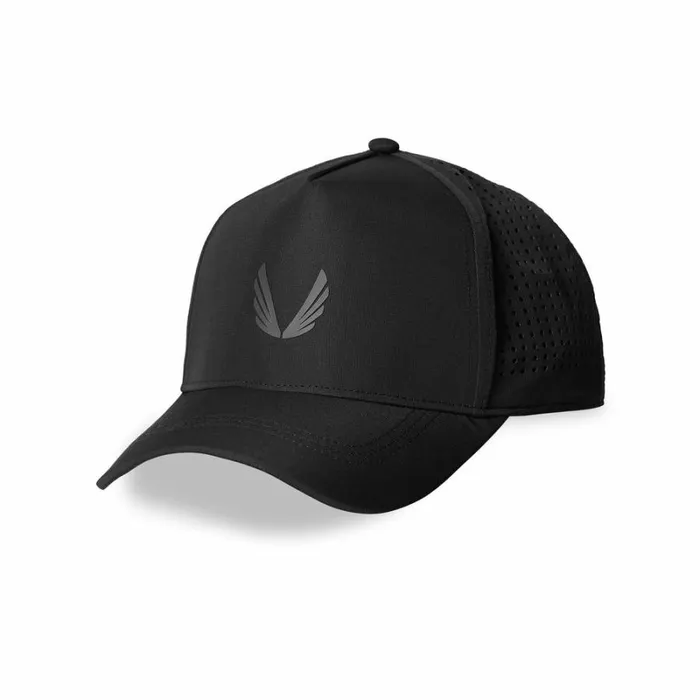 ASRV Hats and Headwear Men Performance AFrame Hat Blackblack 034wings034