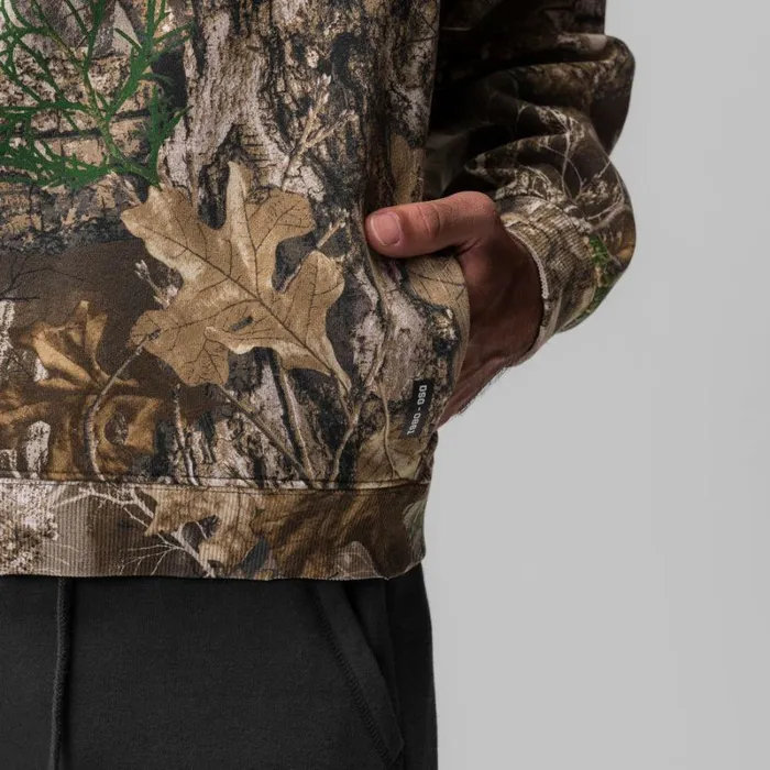 ASRV Hoodies and Sweatshirts Men Tech Essential Distressed Crewneck Realtree Camo 034training Division034 ASRV Hoodies and Sweatshirts Men Tech Essential Distressed Crewneck Realtree Camo 034training Division034