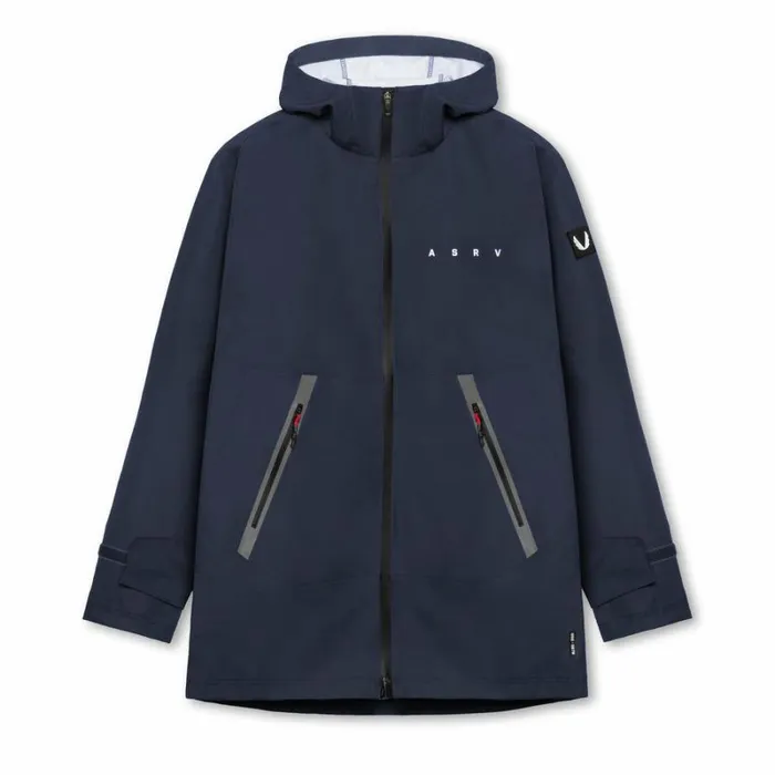 ASRV Jackets and Outerwear Men Hipora Tech Parka Navy