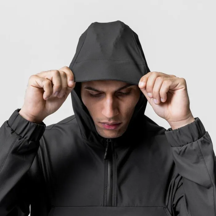 ASRV Jackets and Outerwear Men WeatherReady Anorak Jacket Black