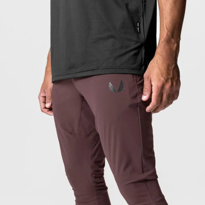 ASRV Joggers and Pants Men TETRALITE Hybrid Jogger Plum
