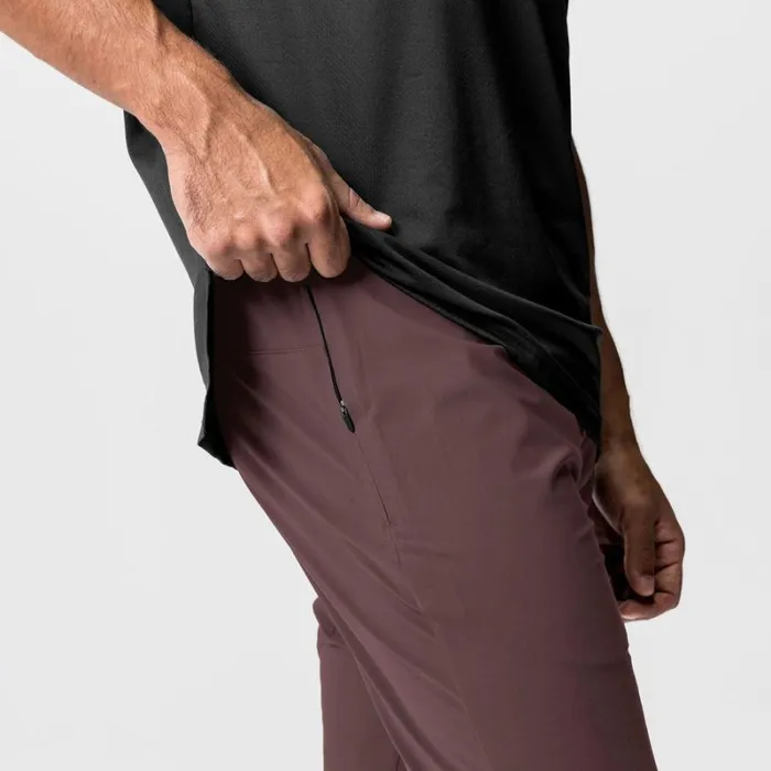 ASRV Joggers and Pants Men TETRALITE Hybrid Jogger Plum
