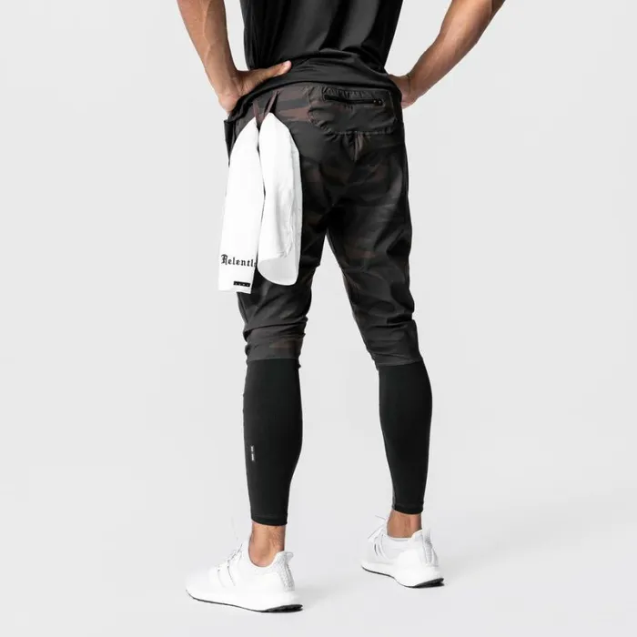 ASRV Joggers and Pants Men TETRALITE Hybrid Jogger Rust Camo