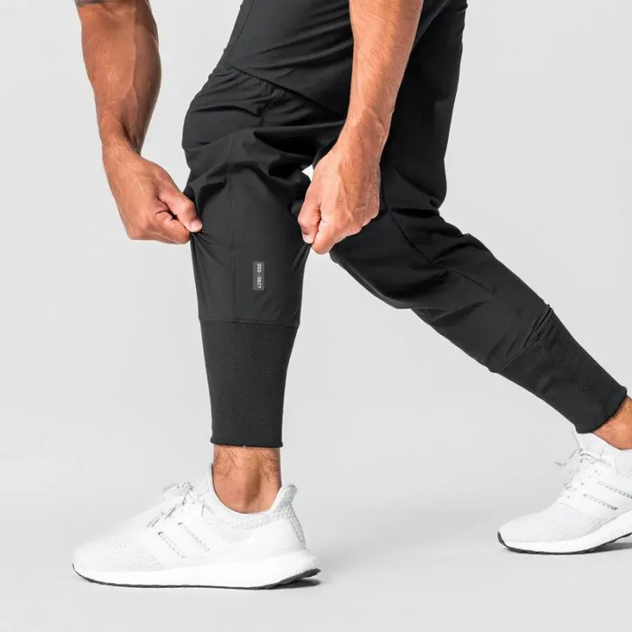 ASRV Joggers and Pants Men TetraLite Inlay Pocket High Rib Jogger Black