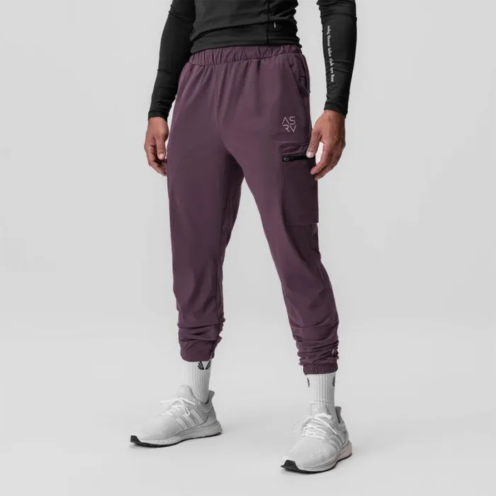 ASRV Joggers and Pants Men TetraLite Standard Zip Jogger Deep Purple 034cyber034