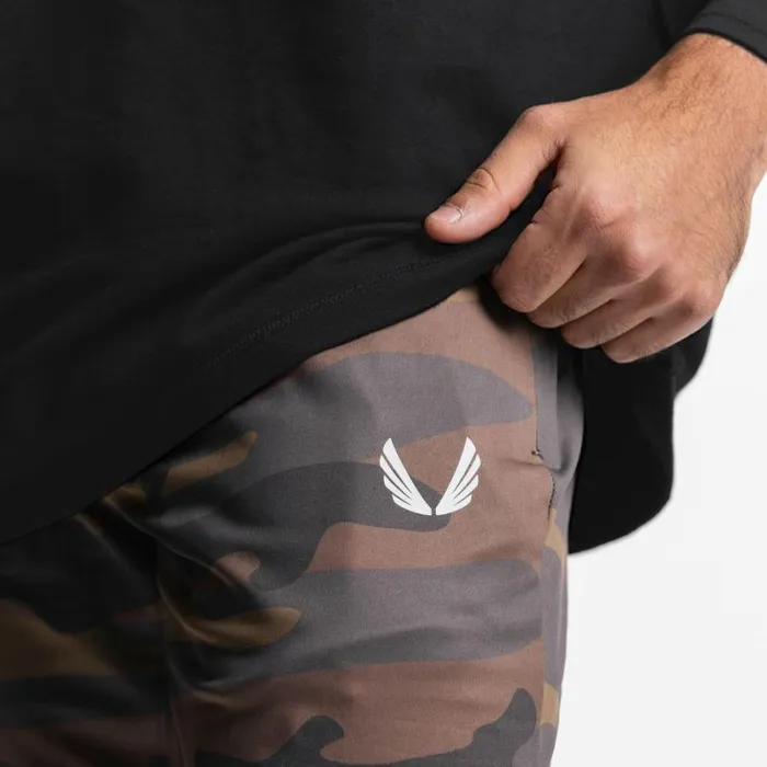 ASRV Joggers and Pants Men Thermal Hybrid Jogger Rust Camo