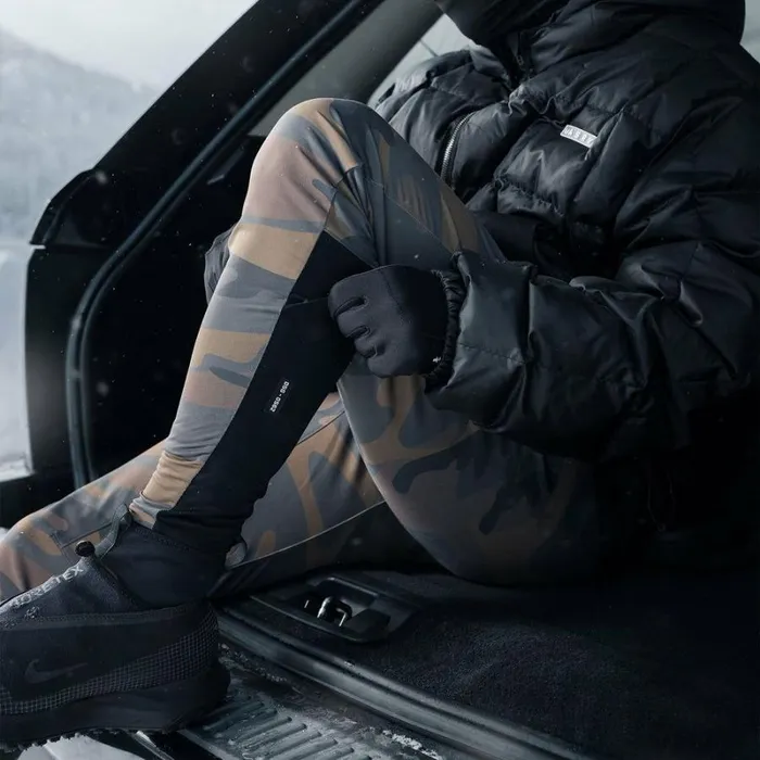 ASRV Joggers and Pants Men Thermal Hybrid Jogger Rust Camo