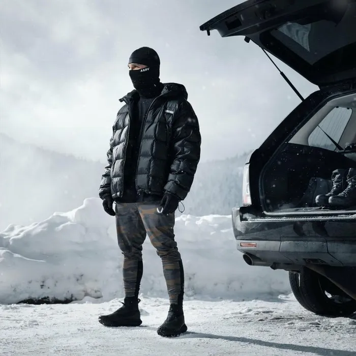 ASRV Joggers and Pants Men Thermal Hybrid Jogger Rust Camo