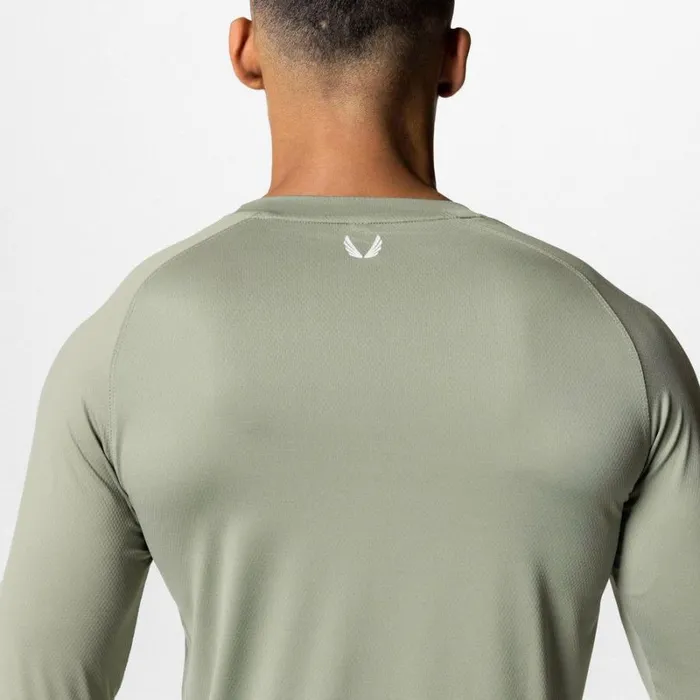 ASRV Long Sleeves Men SilverLite 20 Established Long Sleeve Sage