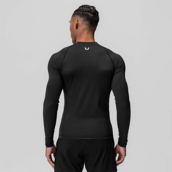 ASRV Long Sleeves Men WarpFlexx Compression Mock Neck Long Sleeve Black 034space Bracket034 ASRV Long Sleeves Men WarpFlexx Compression Mock Neck Long Sleeve Black 034space Bracket034