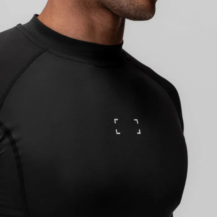 ASRV Long Sleeves Men WarpFlexx Compression Mock Neck Long Sleeve Black 034space Bracket034 ASRV Long Sleeves Men WarpFlexx Compression Mock Neck Long Sleeve Black 034space Bracket034