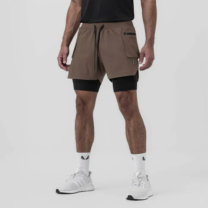 ASRV Shorts Men TetraLite 5034 Liner Cargo Short Deep Taupe