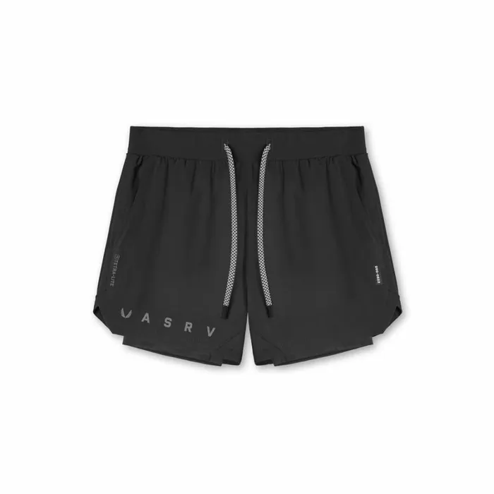 ASRV Shorts Men TETRALITE 5034 Liner Short Black Reflective