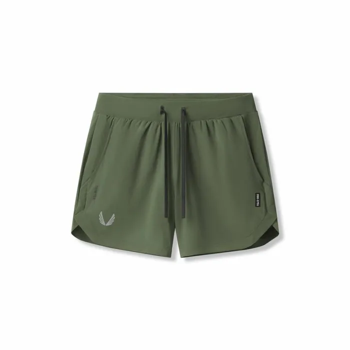 ASRV Shorts Men TetraLite 5034 Linerless Short Olive 034wings034