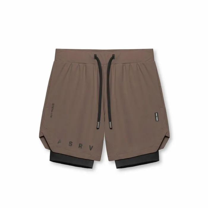 ASRV Shorts Men TetraLite 7034 Liner Short Deep Taupe 034asrv034black
