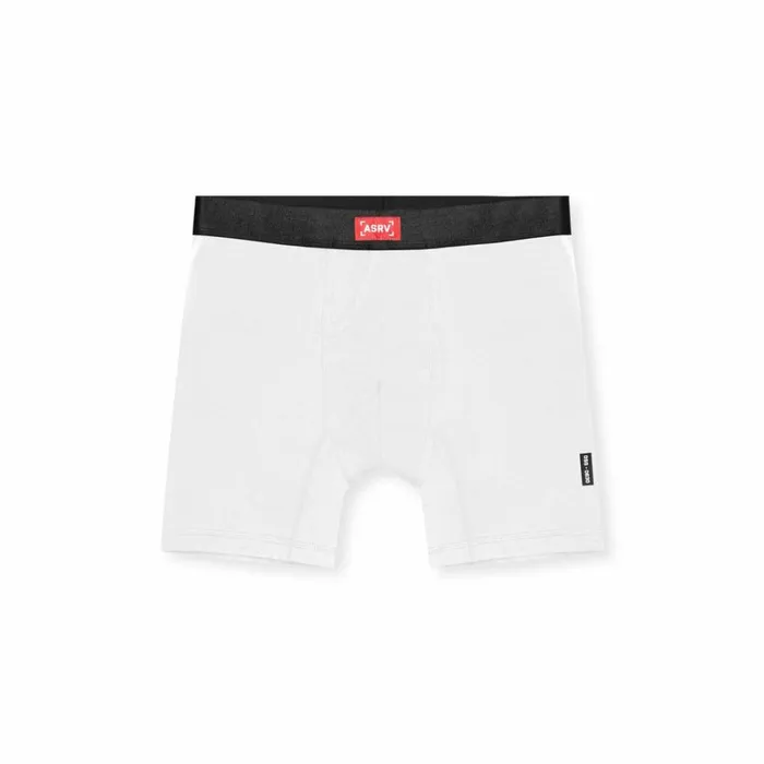ASRV Socks and Underwear Men Solucell Essential Boxer Brief White