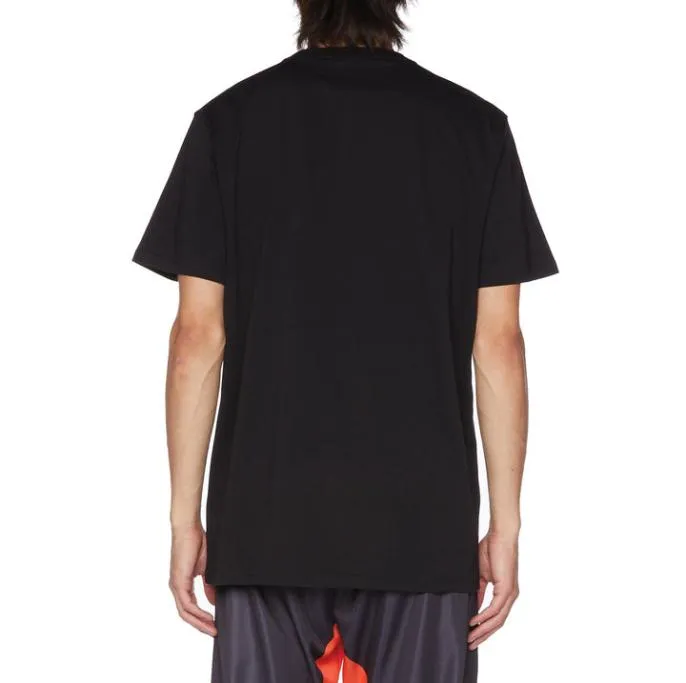 Authentic Mateo TShirt 8211 Jet Black Jet Black Men Kappa TShirts