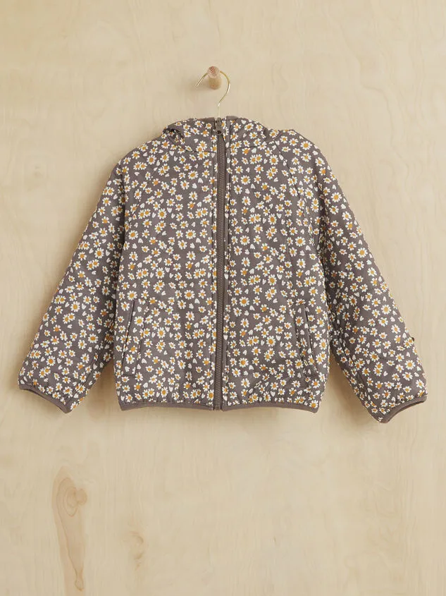 Avery Daisy Reversible Jacket Brown Girl Altar039d State Toddler 2T5T