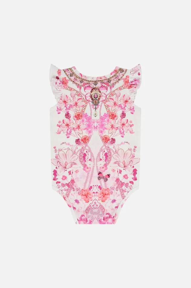 BABIES FRILL BODYSUIT BOTANICAL NOVELLA Botanical Novella Kids Camilla Baby