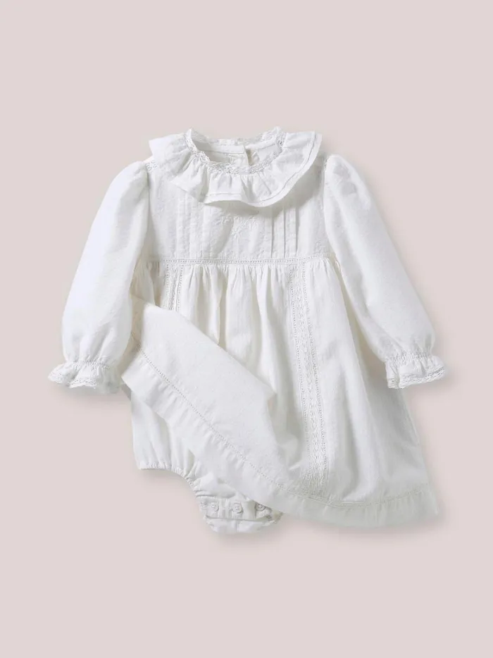 Baby Birth Cyrillus Dress 8211 Partywear And Bridal Collection Blanc Casse