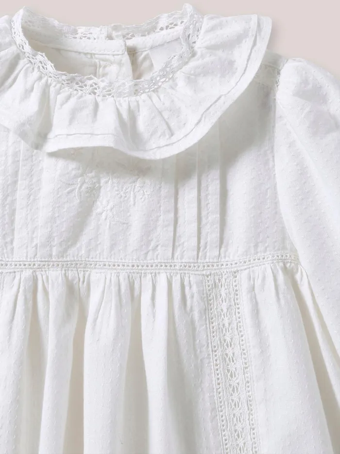 Baby Birth Cyrillus Dress 8211 Partywear And Bridal Collection Blanc Casse