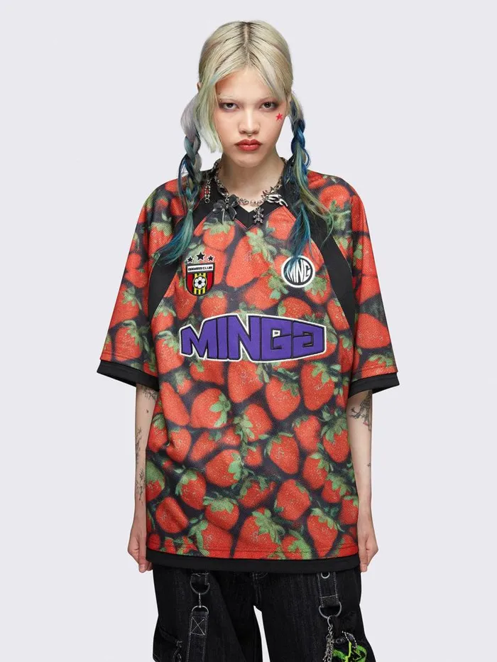 Badass Club Football Jersey Tshirt Women Minga London Tops and TShirts