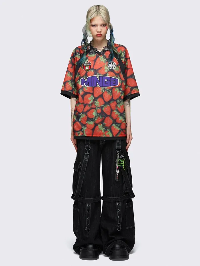 Badass Club Football Jersey Tshirt Women Minga London Tops and TShirts Badass Club Football Jersey Tshirt Women Minga London Tops and TShirts