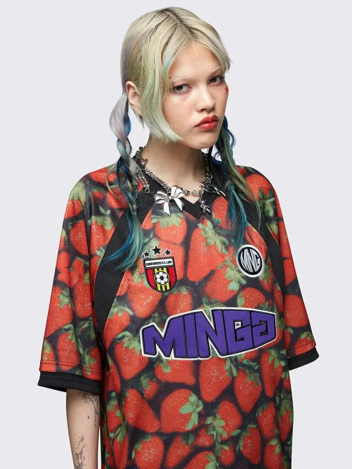 Badass Club Football Jersey Tshirt Women Minga London Tops and TShirts Badass Club Football Jersey Tshirt Women Minga London Tops and TShirts
