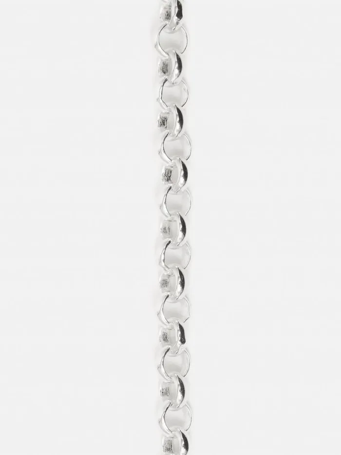 Belcher Chain Necklace Silver Women Jigsaw Jewellery