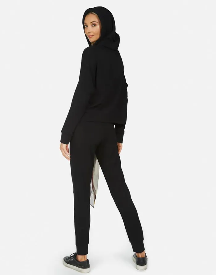 Belinda Scarf Black Horse Women Lauren Moshi Hoodies