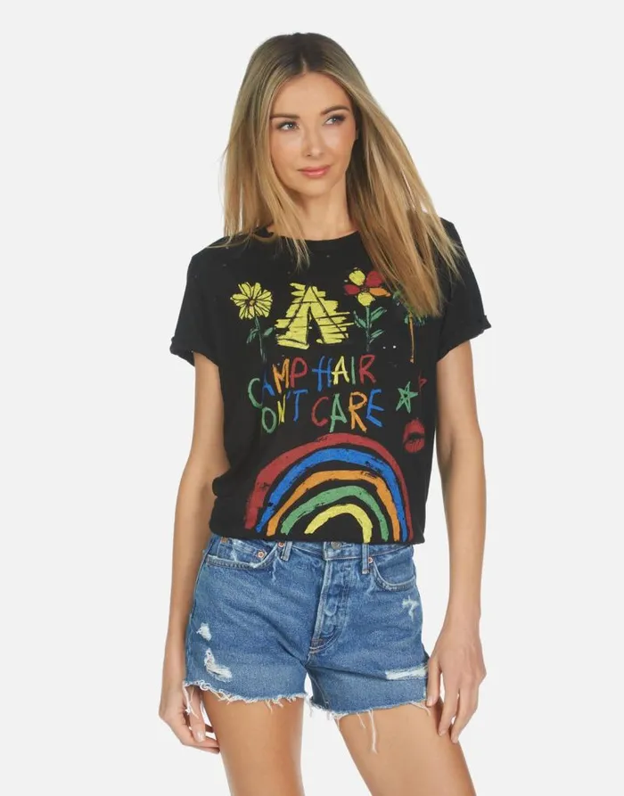 Bess Camp Hair Don039t Care Black Women Lauren Moshi Short Sleeve