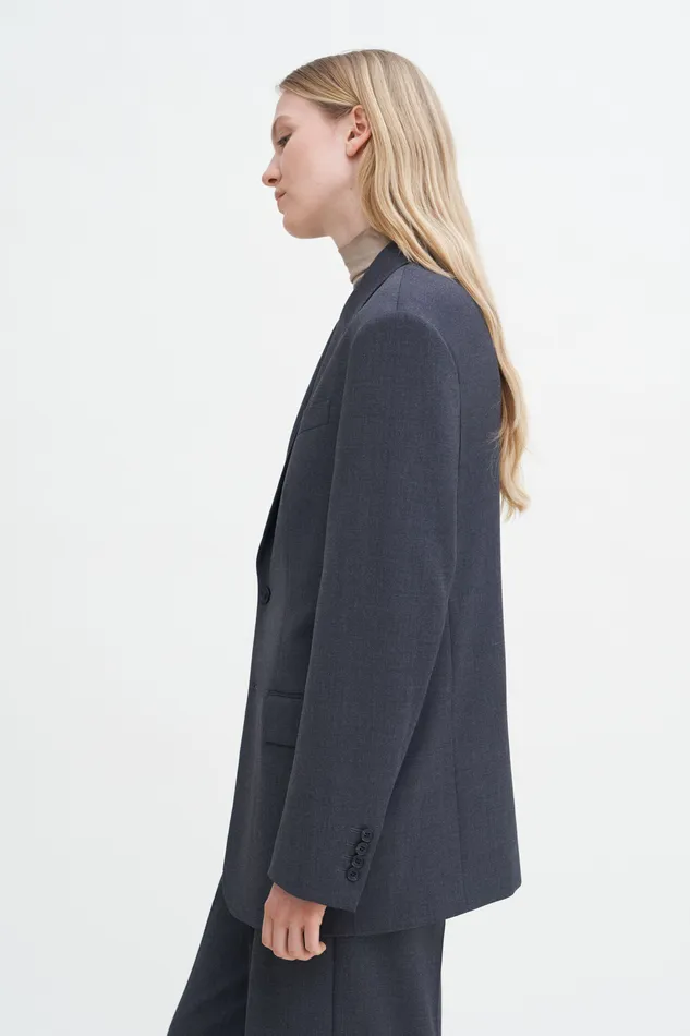 Blazers Davina Blazer Dk Grey Mel filippak Women
