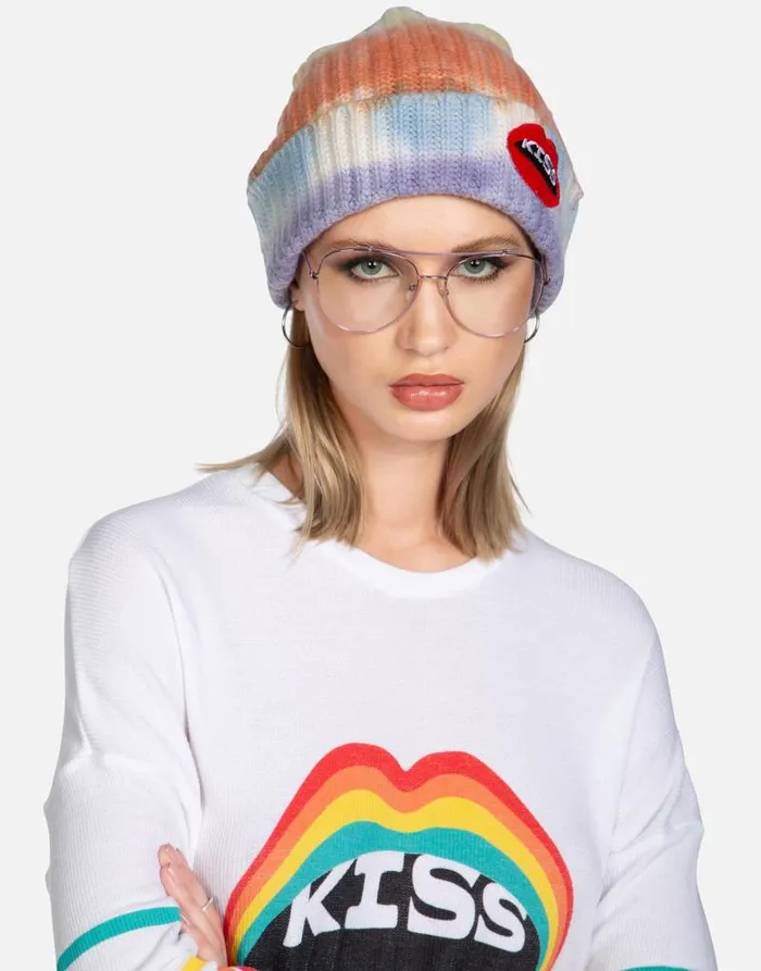 Blix Kiss Lip Black Women Lauren Moshi Sweaters and Knits