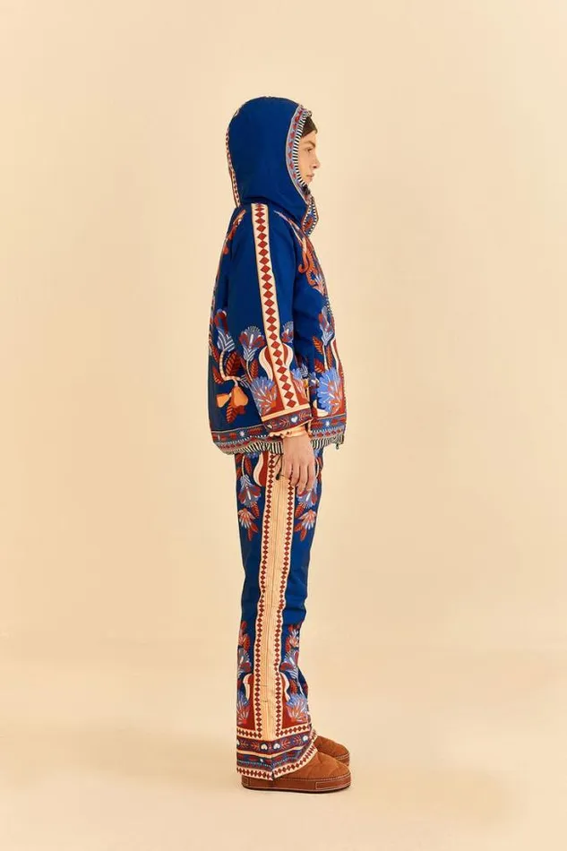 Blue Nature Beauty Ski Pants Women FARM Rio Pants