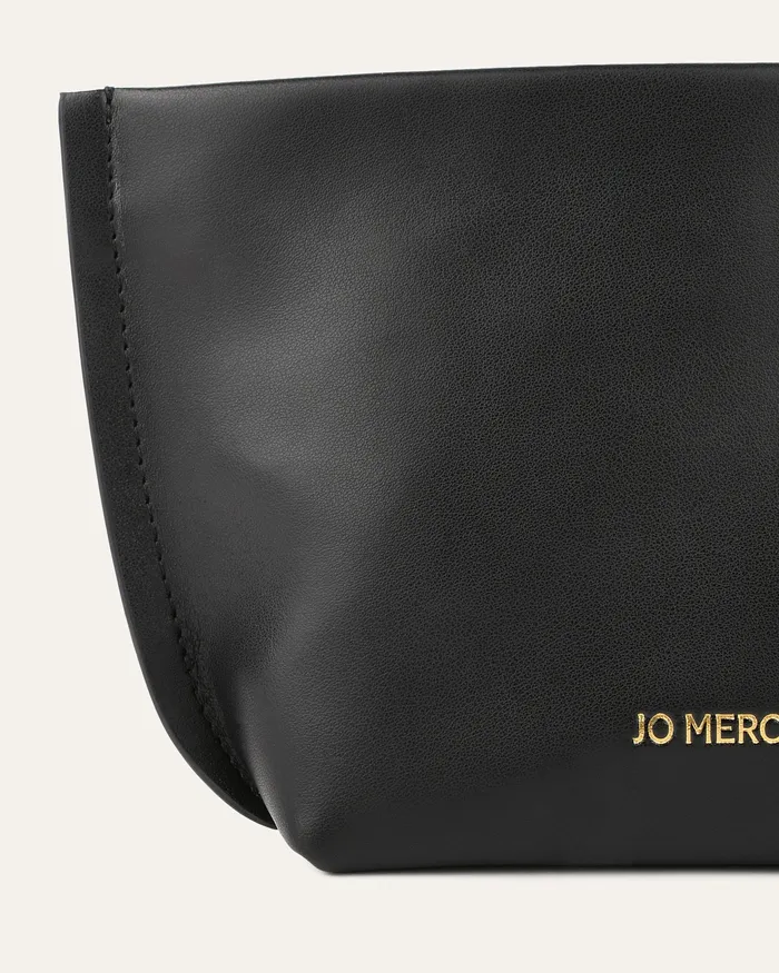 Bonito pouch bag black leather CLUTCHES jomercer Women Bonito pouch bag black leather CLUTCHES jomercer Women