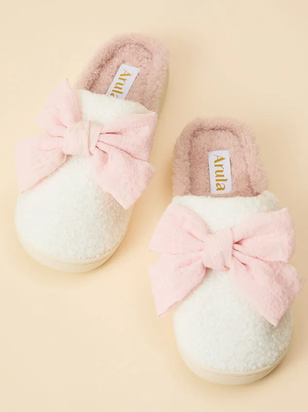Bonnie Bow Slippers Blush Women Altar039d State Shoes