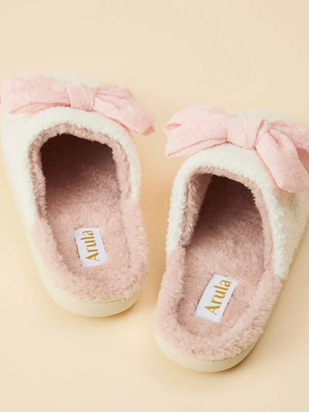 Bonnie Bow Slippers Blush Women Altar039d State Shoes Bonnie Bow Slippers Blush Women Altar039d State Shoes